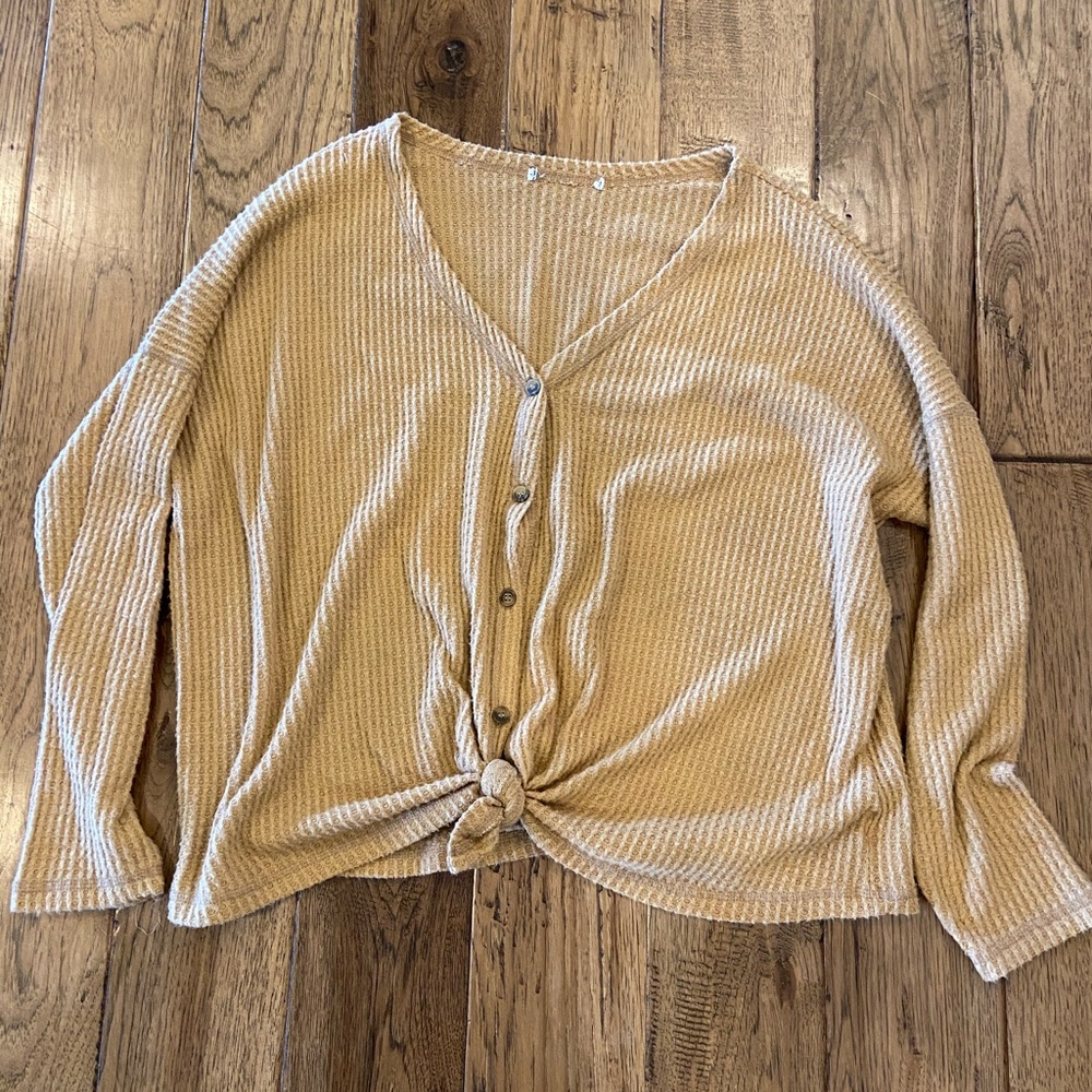 waffle tie top